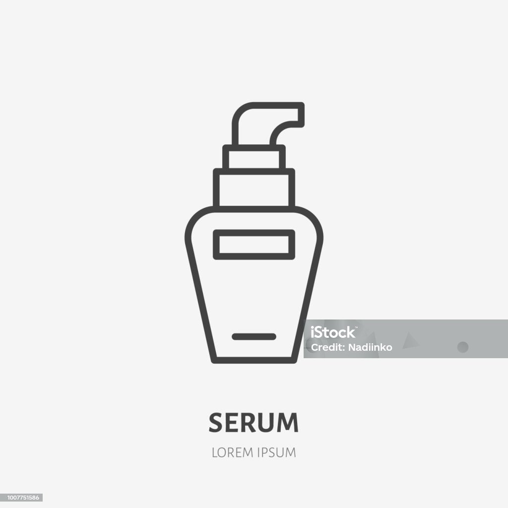 Ilustración de Crema Icono De La Línea Plana De Suero Maquillaje Belleza Cuidado Cartel Ilustración De La Crema Hidratante De La Piel En Envase De Plástico Delgado Lineal Logotipo Para Tienda De Ilustración de Crema Icono De La Línea Plana De Suero Maquillaje Belleza Cuidado Cartel Ilustración De La Crema Hidratante De La Piel En Envase De Plástico Delgado Lineal Logotipo Para Tienda De