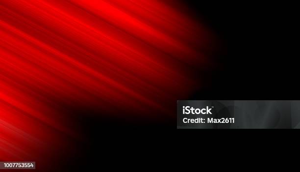 Red Abstract Background Motion Blur Stock Illustration - Download Image Now - Black Background, Red, Abstract