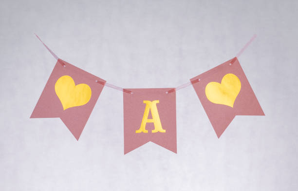 istock Birthday ornament decoration '' Letter A '' 1007753718