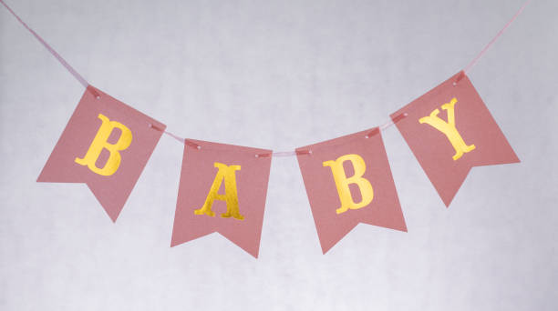 istock Birthday ornament decoration '' Letter Baby '' 1007753936
