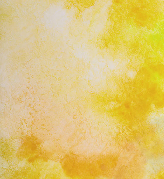 istock yellow watercolor background. by drawing 1007777396
