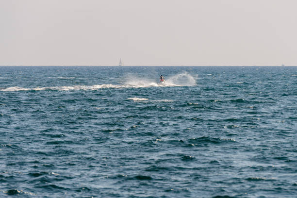 istock seascape with a watercraft on the water 1007794876