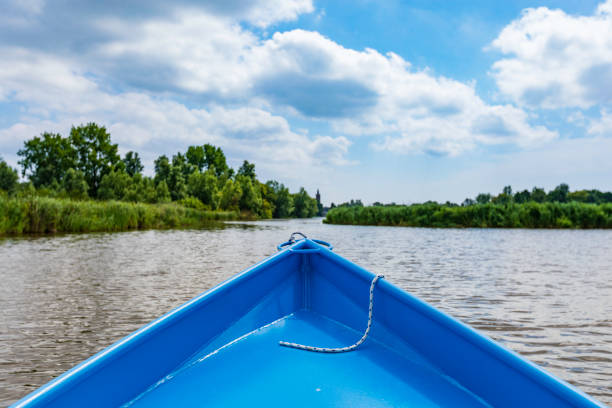 istock to boat through a dutch polders 1007799222