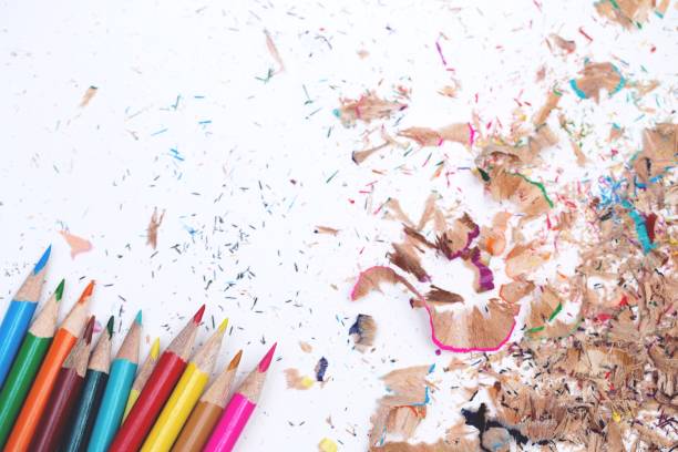 istock pencils Sharpener pastel . Learning Devices Colorful variety concept. 1007808442