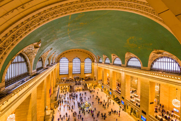 The main concourse of the Grand Central Terminal in New York City..