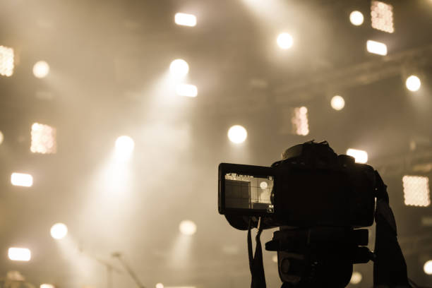 istock Recording to the camera from the concert site 1007817930