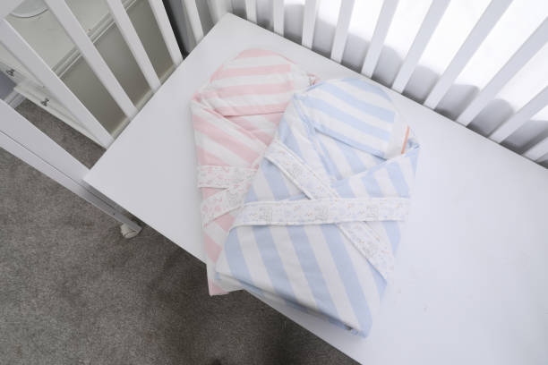 istock The image of child's bed under the white background 1007833536
