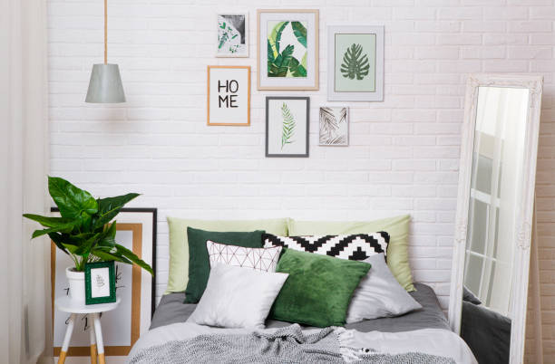 istock bedroom interior house bed style scandinavian horizontal 1007835862