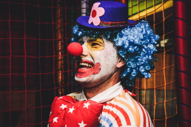 istock Clown - Clown on a child's birthday 1007835878