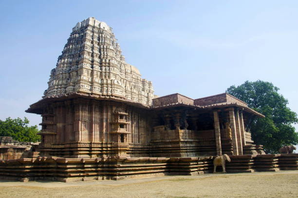 ramappa 寺院、palampet、ワランガル、telangana、インド - ancient architecture asia asian culture ストックフォトと画像