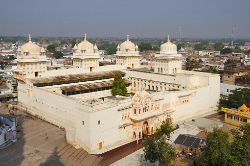 Ram Raja Temple. Orchha. Madhya Pradesh. India