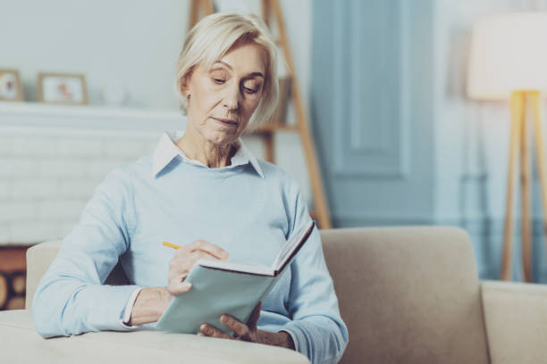 istock Concentrated senior woman being deep in thoughts 1007848522