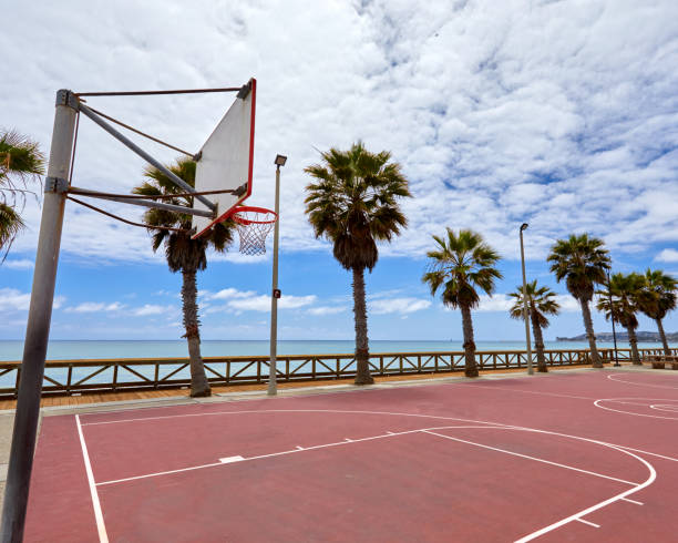Basketball Court at the Beach