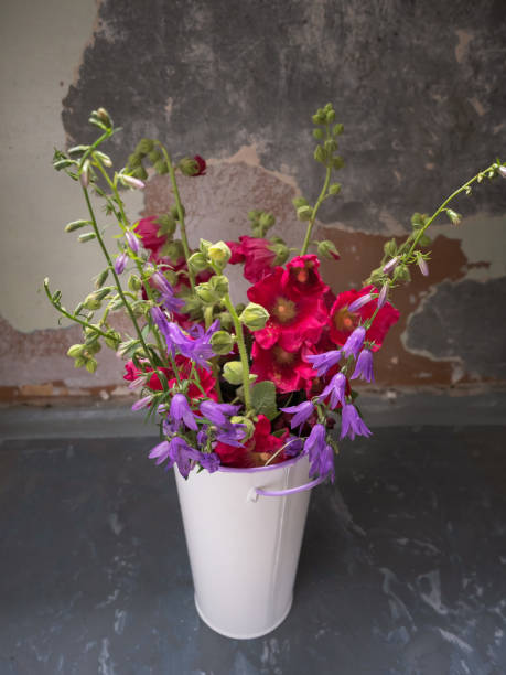 istock bouquet of summer flowers high pots 1007915328