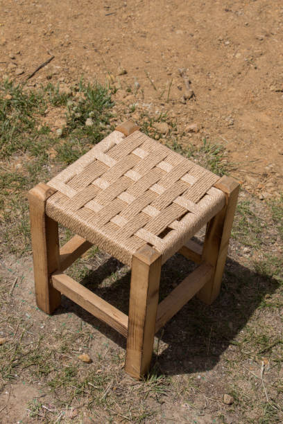 istock Decorative stool as a furniture item in view 1007915522