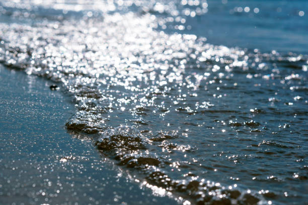 istock waves or ripples on the water, background sea water 1007915950
