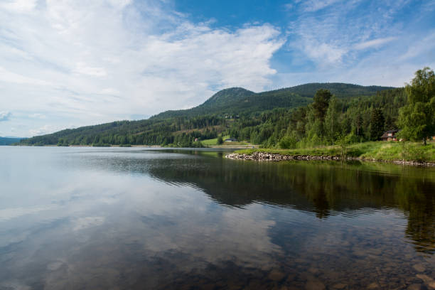 istock Storsjoen lake in Norway 1007916406