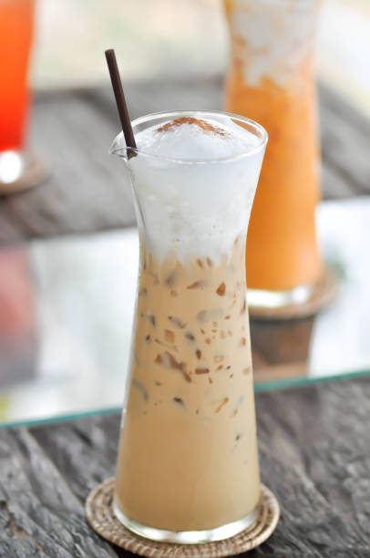 istock cappuccino or latte or iced coffee 1007928896