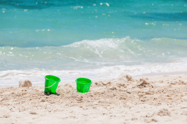 istock Sand Pails on the Beach in The Bahamas 1007940740