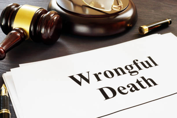 Wrongful Death report and gavel in a court. Wrongful Death report and gavel in a court. wrongful death stock pictures, royalty-free photos & images