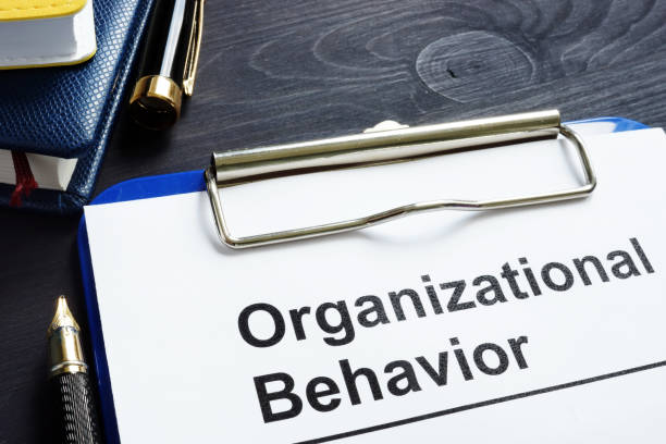 istock Organizational Behavior report on an office desk. 1007950886