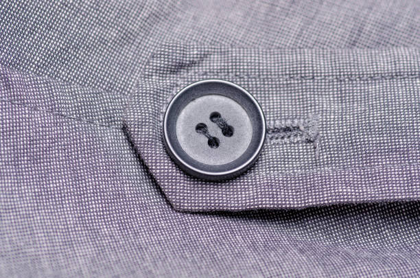 istock Gray fabric cloth fittings macro clothing 1007957808