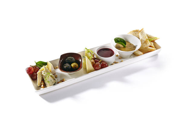 istock Wine Plate with Camambert, Mozzarella, Chicken Pate, Sweet Jam and Olive 1007968242
