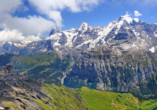 istock Summer in the Swiss Alps, Murren area 1007981402