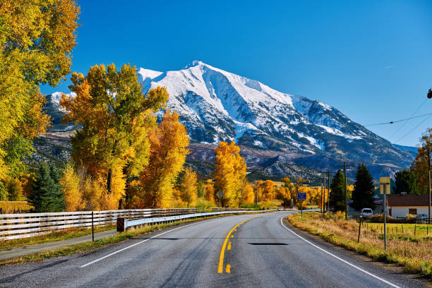 istock Highway in Colorado Rocky Mountains at autumn 1007990552
