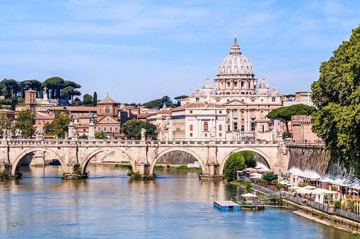 Rome city view in Italy