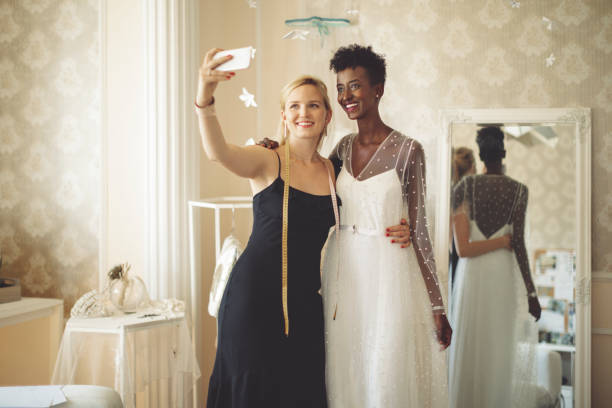 istock Fashion designer with her client 1007993596