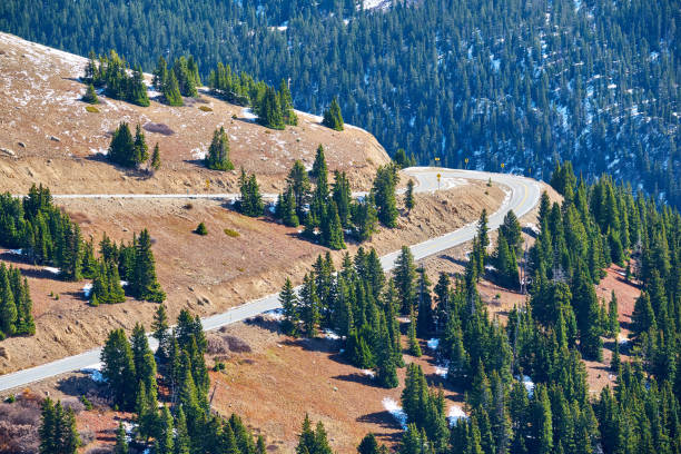 istock Highway in Colorado mountains at autumn 1007994766