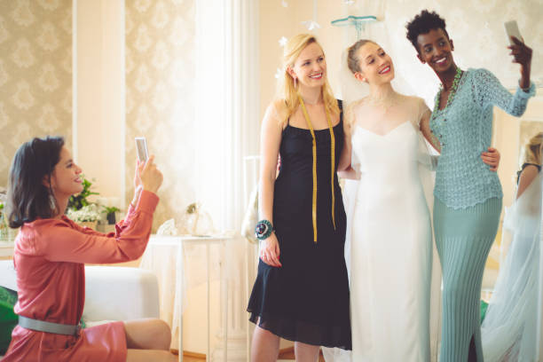 istock Fashion designer with her client 1007995620