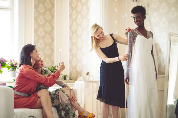 istock Fashion designer with her client 1007997270