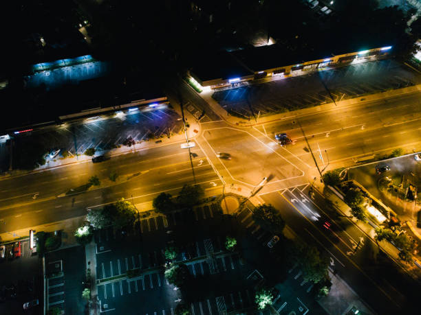 istock Aerial Parking Lot 1008005112