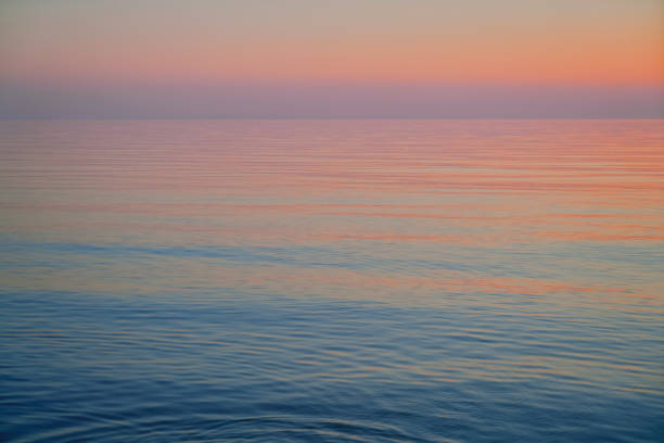 istock Sunset over Baltic sea. Beautiful pink sunset. Natural background. Latvia 1008015708