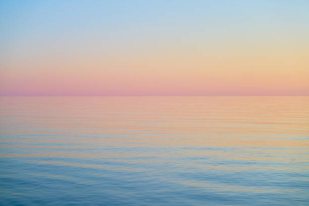 istock Sunset over Baltic sea. Natural background. Latvia 1008015734