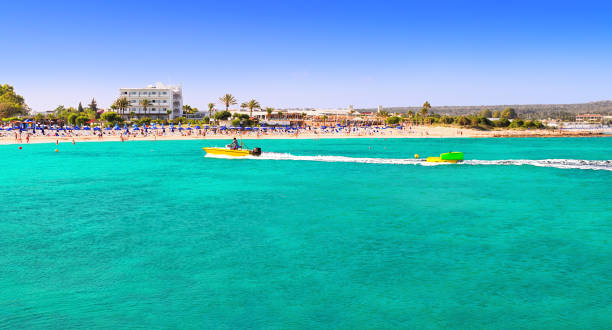 water activities near Makronissos beach,  Ayia Napa, Cyprus
