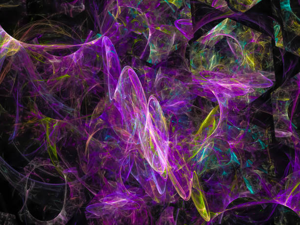 istock abstract fractal color background digital flash 1008027406