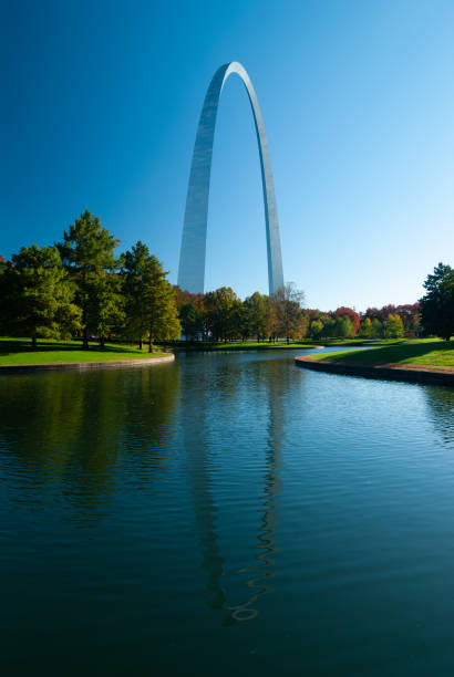 istock Gateway Arch and Gateway Arch National Park, Portrait Orientation 1008052504