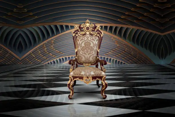 Photo of Empty throne in hall