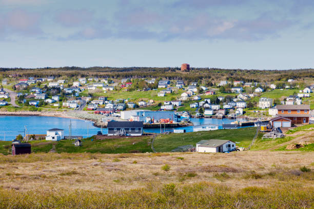 istock Panorama of St. Lawrence, Newfoundland 1008060280