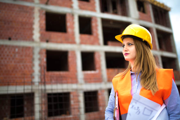 istock Portrait of woman engineer 1008064952