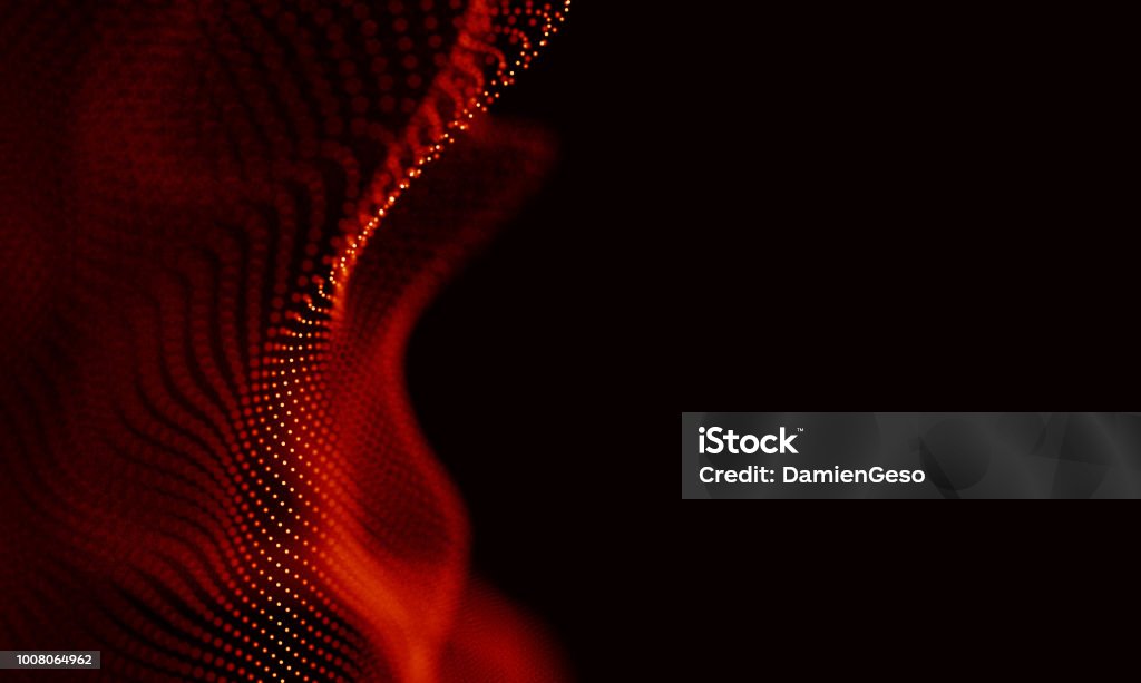 Red Development Background Abstract Red Geometrical Background Connection Structure Science ...