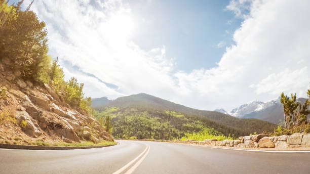 istock Driving on the road in summer 1008096188