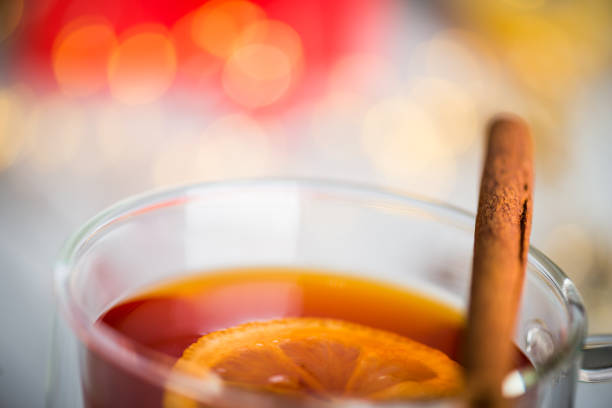 istock Hot christmas tea , Christmas decoration 1008107710