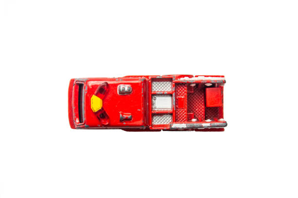 istock Car toy diecast on the white background , Top view(clipping path) 1008108342