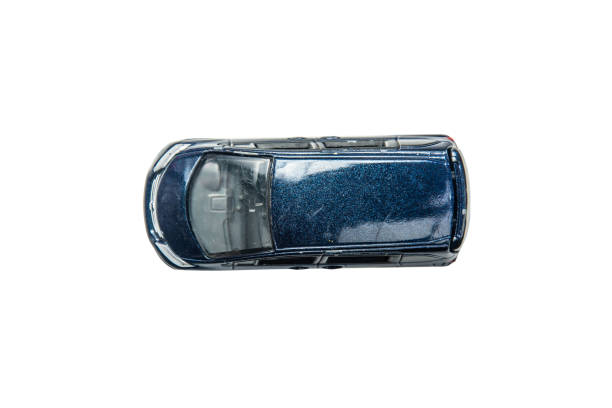 istock Car toy diecast on the white background , Top view(clipping path) 1008108522