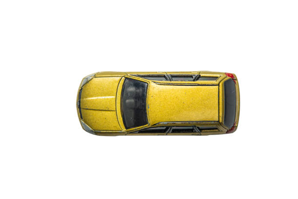 istock Car toy diecast on the white background , Top view(clipping path) 1008108576
