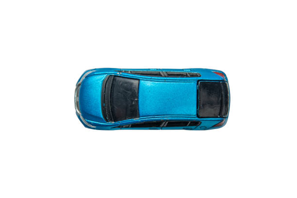 istock Car toy diecast on the white background , Top view(clipping path) 1008108664